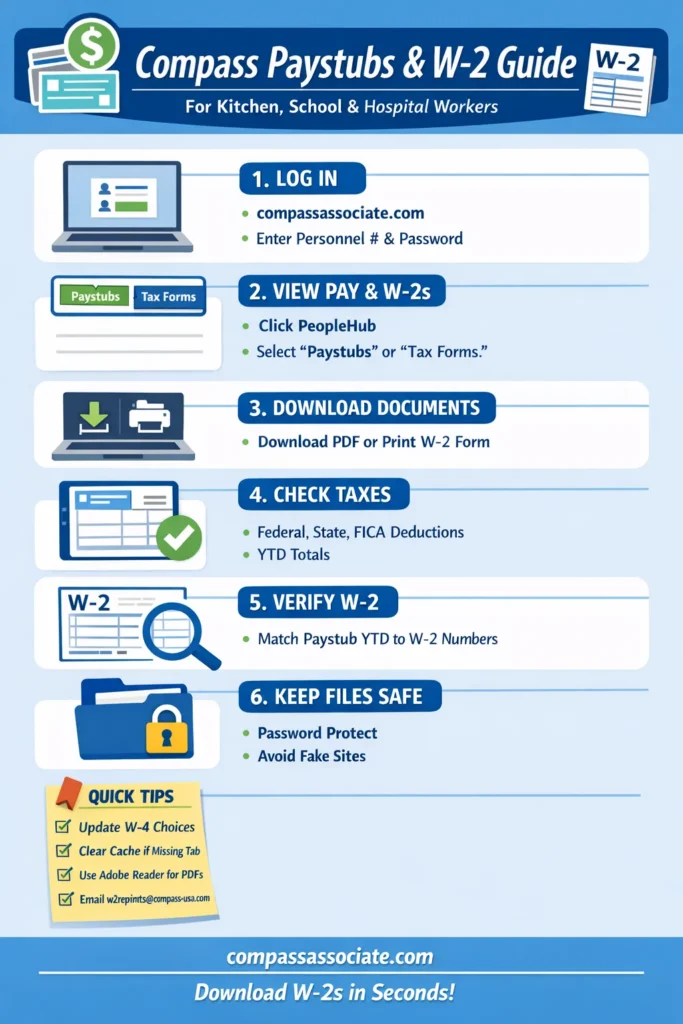 check ess compass associate w2