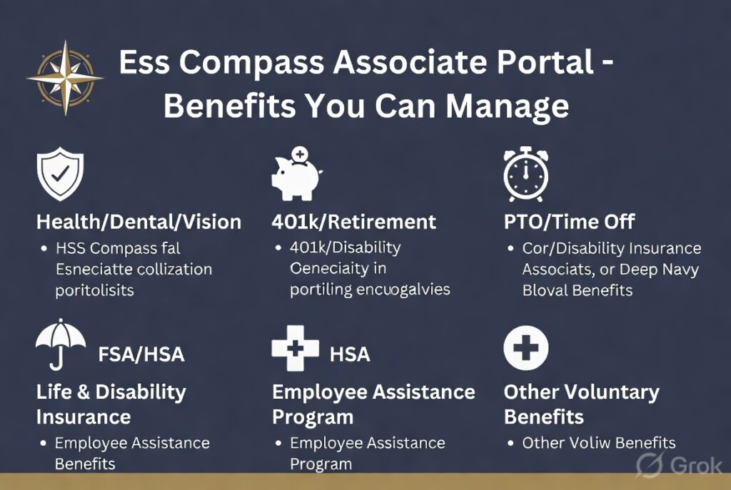 manage ess compass associate portal benefits