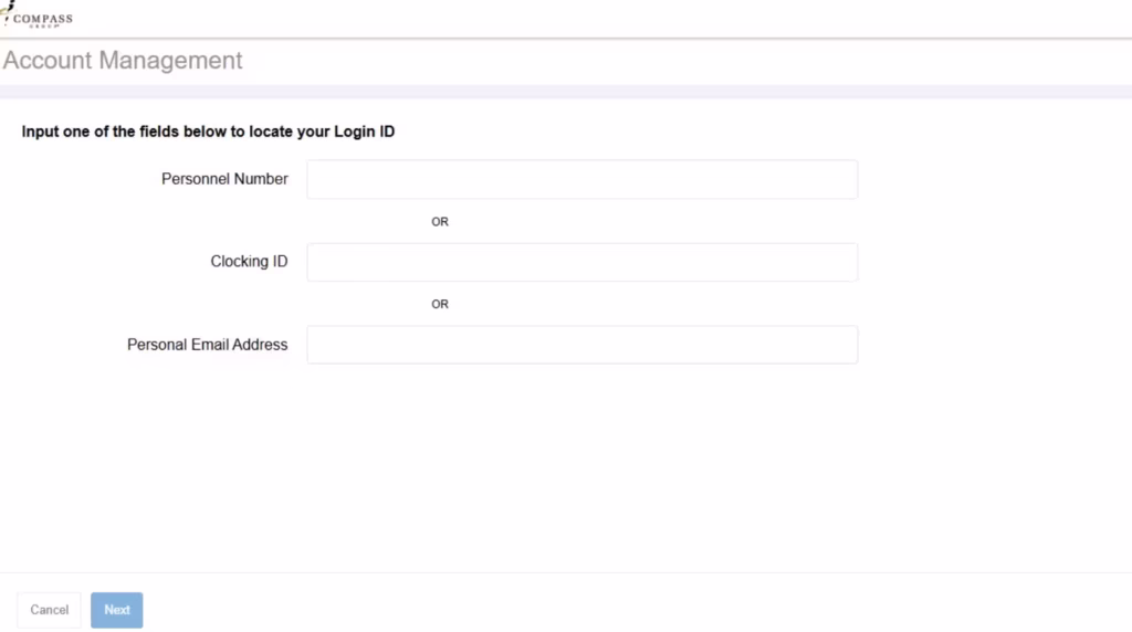 How To Recover Ess Compass Associate Login ID?